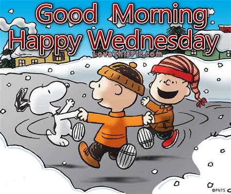 Good Morning Happy Wednesday Winter Quote | Good morning happy, Good ...