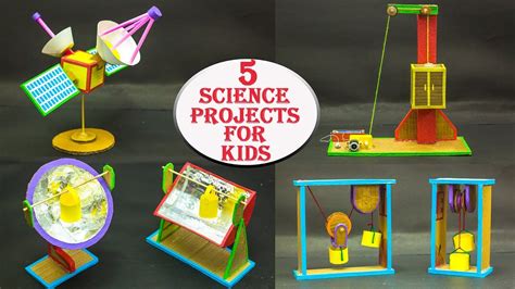 5 Science Projects For Class 5 - YouTube