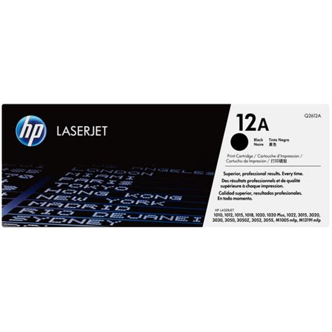 Q2612A | HP 12A | Original HP Toner Cartridge – Black - Toner Buzz