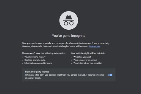 How to Use Incognito Mode in Your Web Browser