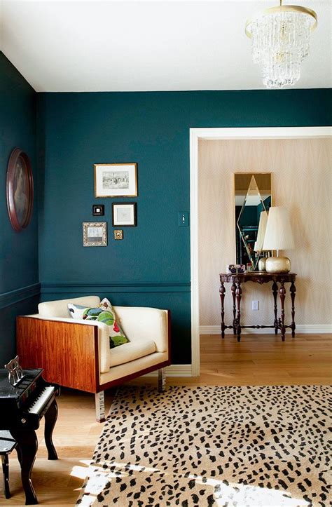 teal wall paint ideas - Eleonore Velez