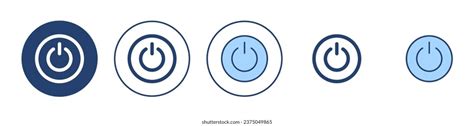 Power Icon Vector Power Switch Sign Stock Vector (Royalty Free ...