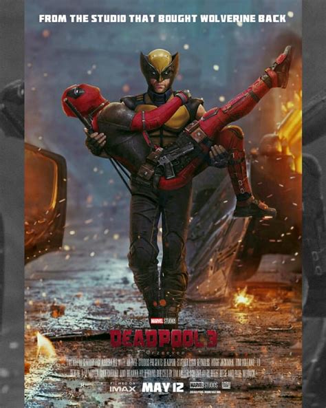 Deadpool 3 poster edit. original art by @spdrmnkyxiii : r/marvelstudios