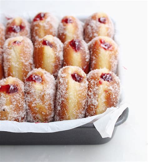 raspberry filled donuts recipe