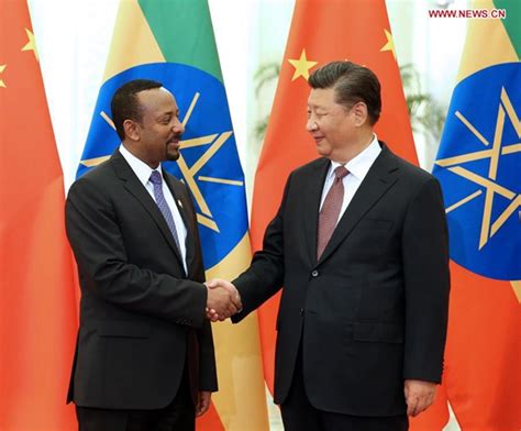 Xi meets Ethiopian prime minister - China.org.cn