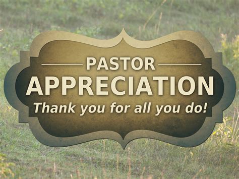 Pastor Appreciation – Evangel Church