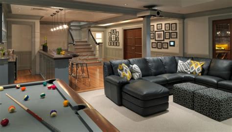 24 Stunning Ideas For Designing a Contemporary Basement