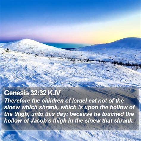 Genesis 32 Scripture Images - Genesis Chapter 32 KJV Bible Verse Pictures