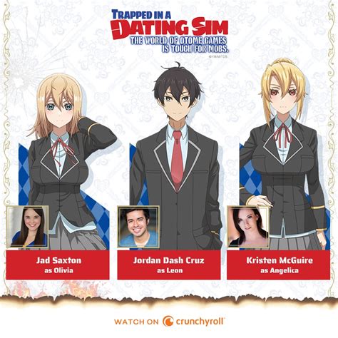 Trapped in a Dating Sim English Dub to Premiere on April 17, Cast Revealed