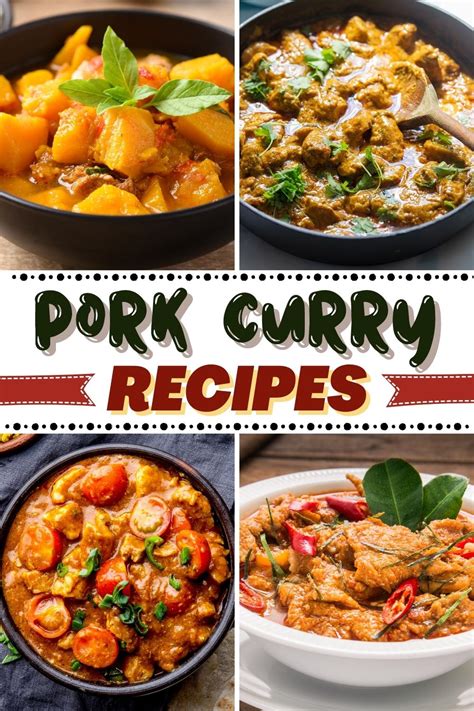 17 Easy Pork Curry Recipes to Try Tonight - Insanely Good