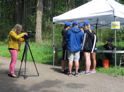 KING-5 Reporter Alison Morrow at Wildlife Station – 2015 Envirothon ...