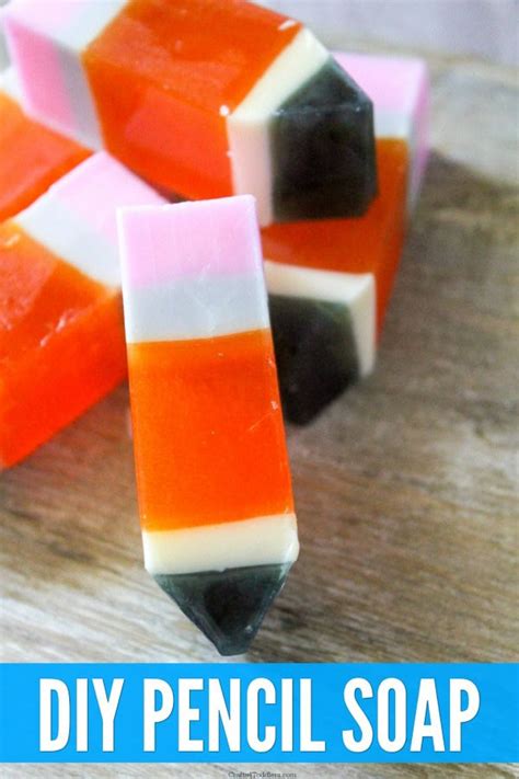 How to Make Bar Soap: DIY Pencil Soaps for Back to School! - Crafts 4 ...