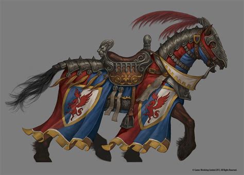 THE ART OF JIM NELSON: Warhammer Online Barding Concepts