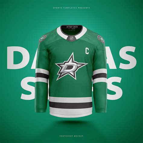 Adidas Adizero Hockey Jersey Photoshop Template 2.0 on Behance