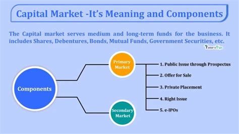 Capital Market -Its Meaning and Components - Tutor's Tips