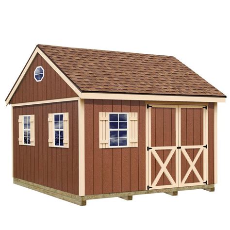 Best Barns Mansfield 12X12 Wood Shed | Free Shipping