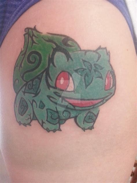 Tribal Bulbasaur Tattoo by cowpi on DeviantArt