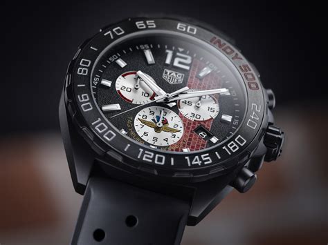 INTRODUCING: The TAG Heuer Formula 1 Indy 500 Special Edition is a circle of blacktop for your wrist