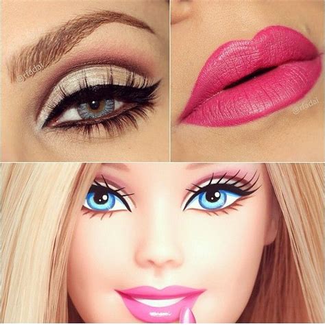 Log in — Instagram | Barbie makeup, Barbie halloween, Doll makeup