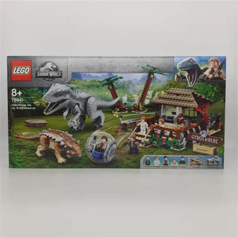 LEGO JURASSIC WORLD, Indominus Rex vs. Ankylosaurus, 75941. Brand New, Free P&P £159.95 ...