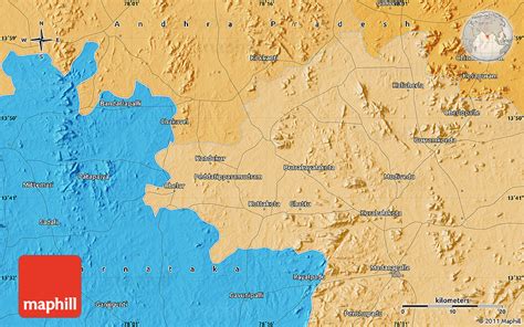 Political Map of Madanapalle