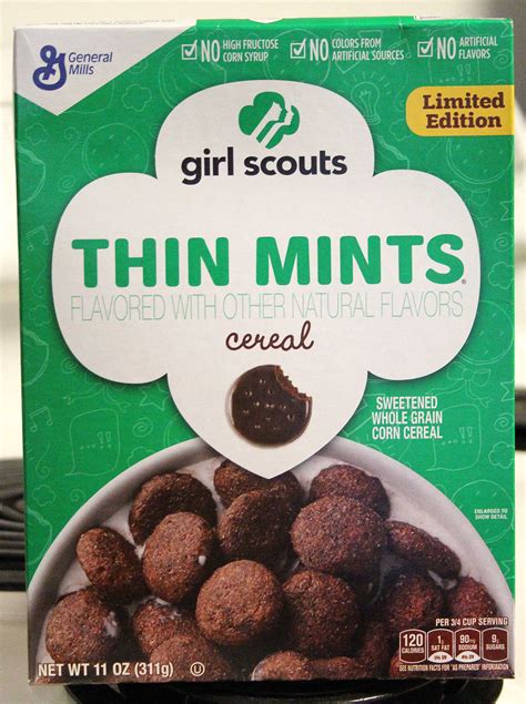 Our Freshly Delivered Girl Scouts Thin Mints Cereal REVIEW!