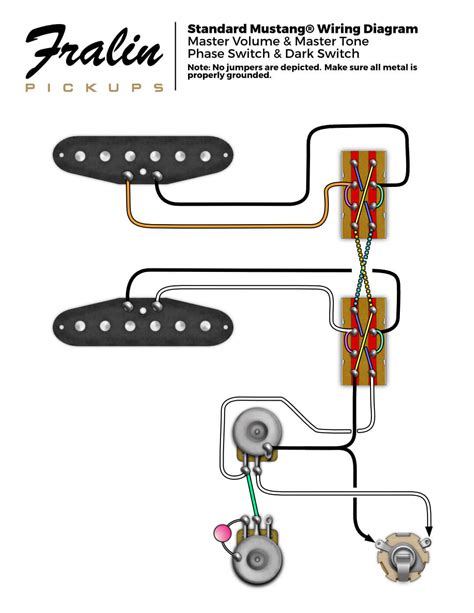 Mustang Wiring Diagram - Fralin Pickups