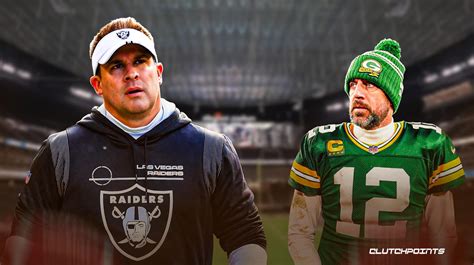 Raiders' Josh McDaniels hints at QB desires amid Aaron Rodgers rumors