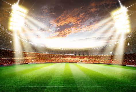 Football Stadium Soccer Photography Backdrop M026 – Dbackdrop