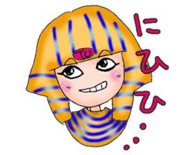 Tutankhamun Noriko by noriko-tu sticker #12917592