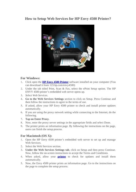 PPT - Complete HP Envy 4500 Printer Setup Guidelines PowerPoint ...