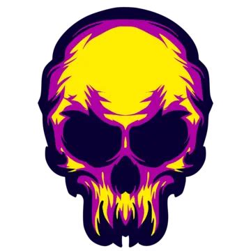 Skull Mascot Illustration Darkness Vector, Skull, Halloween, Darkness ...