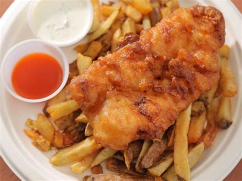 Traditional Fish and Chips Recipe | Food Network