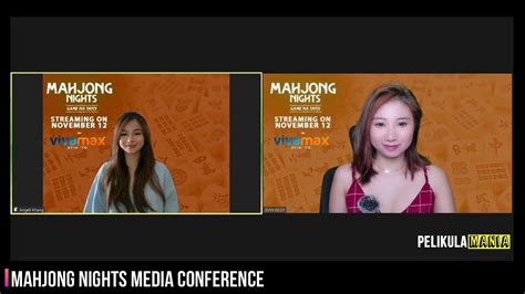 MAHJONG NIGHTS Media Conference, Part 1 - Angeli Khang | November 12 on VIVAMAX - YouTube