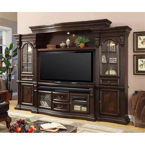 Lark Manor Akrm Solid Wood Entertainment Center for TVs up to 70" | Wayfair