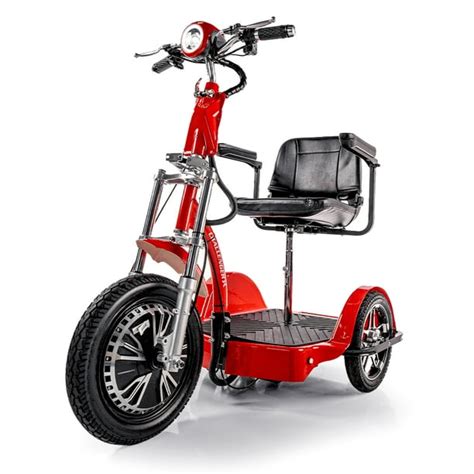 ChallengerX Fast Electric Scooter -3 Wheel- Deluxe Seat Edition-Recreational Scooter- by ...