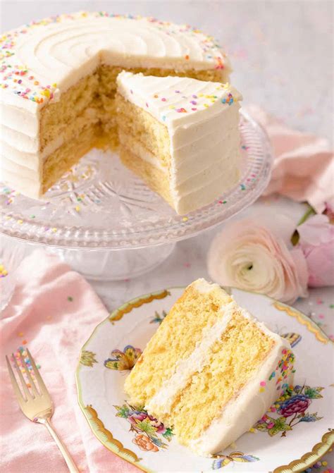 Vanilla Cake Recipe - Preppy Kitchen