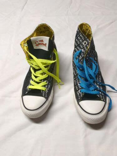 converse simpsons shoes size - Gem