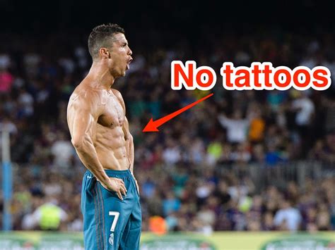 Unveiling the top 10 tattoo-free football superstars: The thrilling untold story.