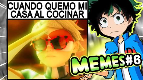 MEMES de MIRACULOUS LADYBUG 6 | ADRIEN AMA EL CLICKBAIT 🤑🤑🤑 - YouTube