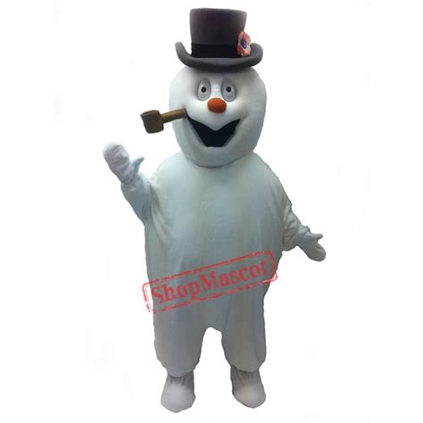 Frosty Snowman Mascot Costume