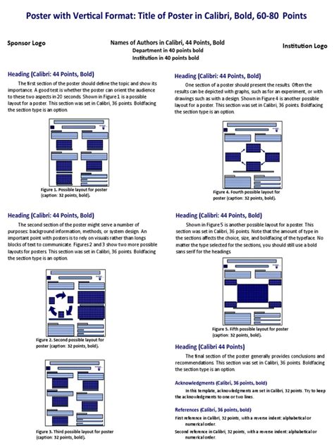 Research Poster Template 04 | PDF | Page Layout | Communication