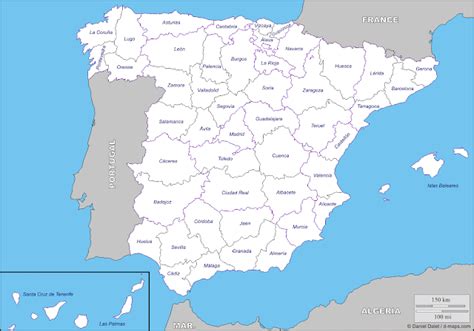 Bilingual 6th grade: Maps of Spain