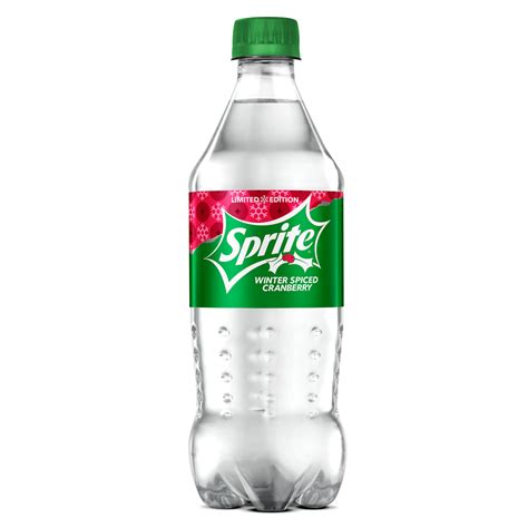 Sprite Winter Spiced Cranberry Bottle, 20 fl oz Lemon & Lime | Meijer Grocery, Pharmacy, Home ...