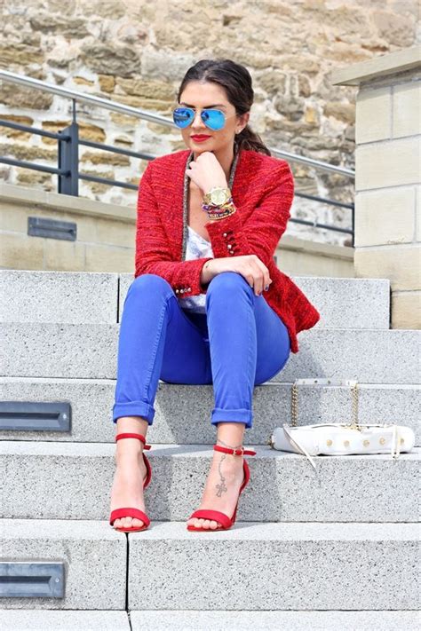 outfit: red and blue | FashionHippieLoves | Bloglovin’