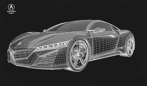 Acura NSX concept :: Behance