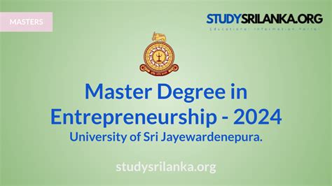 Master’s Degree in Entrepreneurship - USJP - 2024