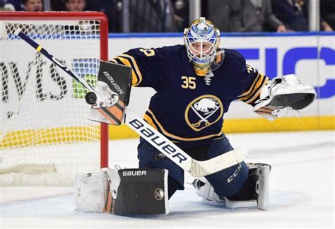 Sabres goalie Linus Ullmark to start against Flyers - Buffalo Hockey Beat