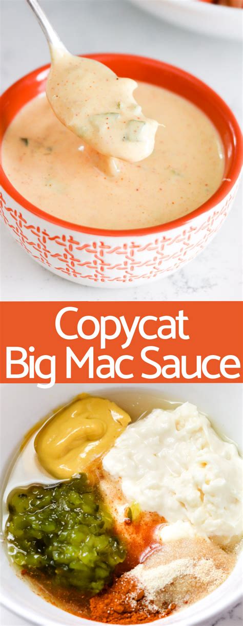 How To Make Big Mac Burger Sauce - Burger Poster