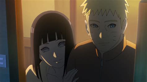 Hinata and Naruto look at sleeping Boruto | Daily Anime Art